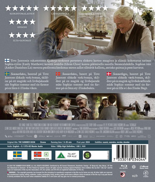 KESÄKIRJA - Blu-ray